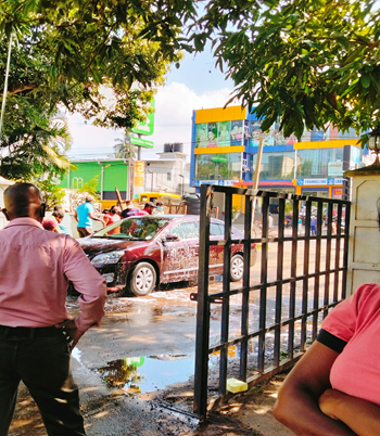 යහ සාධන සංගමය විසින් කරනු ලැබූ Car wash (2022 පෙබරවාරි 28)