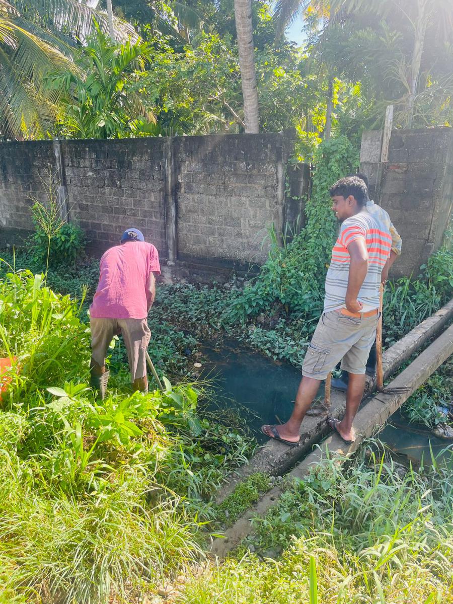 බෙරව ඇළ සුද්ද පවිත්‍ර කිරීම - 2024.04.16