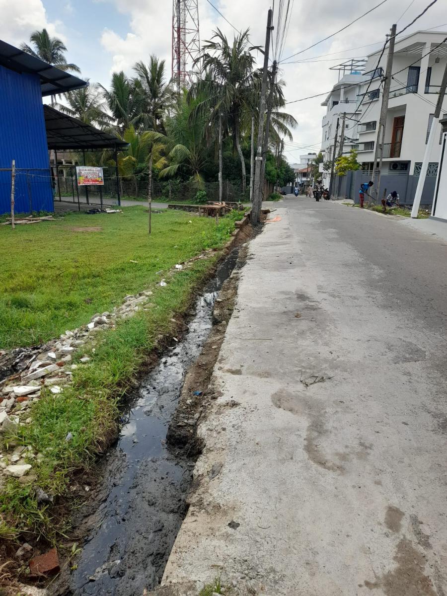 2025.04.03 කන්කානම්ගොඩ කාණු පද්ධතිය පිරිසිදු කිරීම