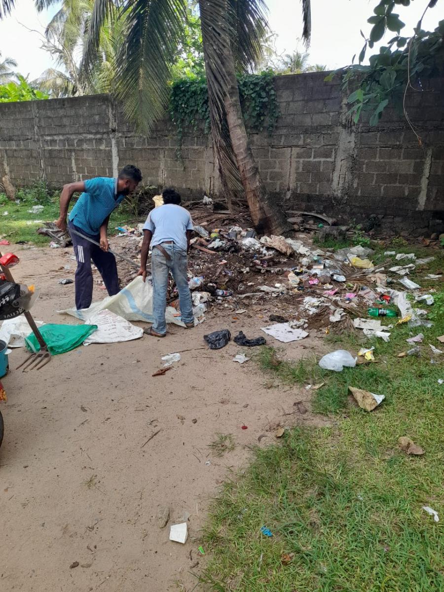 2025.05.02 පන්සල පාර කානුව පිරිසිදු කිරීම
